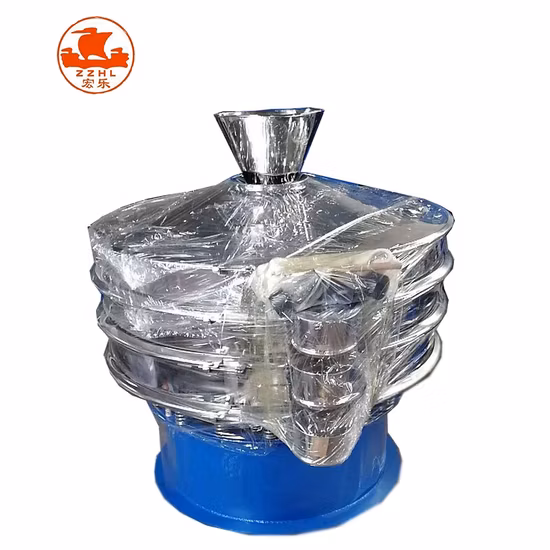 Круглая роторная машина для просеивания порошка кофейных зерен из нержавеющей стали